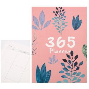 A4 Grote 365 Self-vulling Kawaii Planner Notebook 12 Maand Agenda Chinese Planner Office Schoolbenodigdheden 365 Planner