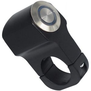 22 Mm 7/8 &quot;24.5 Mm 1&quot; Motorfiets Switches Stuur Mount Hoorn Power Start Schakelaar Knop Met Indicatielampje kortstondige Actie