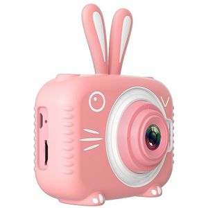 Mini Kid Camera Hd 1080P Draagbare Digitale Video Foto Camera 2 Inch Sn Display Kinderen Game Camera-Roze