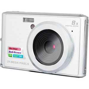 CDC3 2.7 Inch Digital Camera TFT HD Screen 21MP CMOS 5.0MP Anti-shake 1080P Digital Video Camera with 8X Digital Zoom