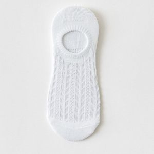 1 Pair Woman Socks Casual Solid Color Summer Invisible No Show Sock Slippers Silicone Anti-slip Low Cut Ankle Boat Socks Women