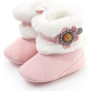 Winter Sneeuw Boot Baby Jongens Meisjes Katoen Warm Baby Crib Schoen Casual Peuter Baby Snowboots Zachte Tong Schoenen 0-18M
