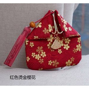 Vrouwen Leuke Japanse Mini Portemonnee Magneet Button Coin Purse Bag