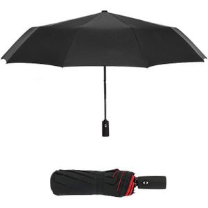 Sterke Wind Slip Dubbele Volautomatische Paraplu Opvouwbare 10K Grote Glasvezel Parasol Regen Voor Vrouwen Mannen Business Paraplu