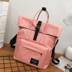 Preppy Vrouwen Tas Voor School Tieners Meisje Vintage Stijlvolle Schooltas Dames Canvas Stof Schooltas emale Boekentas Mochila