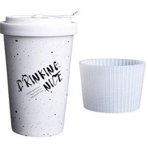 ROKEN Rvs Bekers met Deksels en Rietjes 350 ML Metalen Drinken Mokken Koffie Mok Food Grade Cups BPA Gratis voor Kinderen Volwassenen
