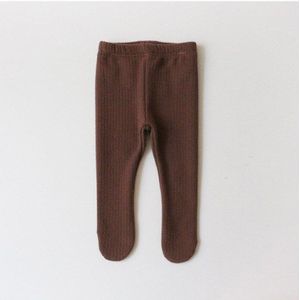 9239 Koreaanse Ins Baby Meisje Panty Herfst Baby Comfortabele Panty Baby Jongen Meisje Hennep Patroon Bottomming Katoen Panty Panty