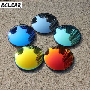 BCLEAR 1.49 Kleurrijke Gepolariseerde UV400 Spiegel Reflecterende Zonnebril Prescription Lenzen Rijden Bijziendheid Zonnebril