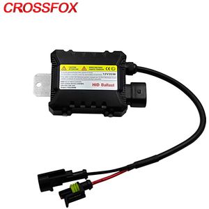 Crossfox Hid Ballast Kit 12V 35W 55W Xenon Hid Conversie Ontsteking Unit Blok H1 H3 H7 H8 h9 H11 9005 9006 H4 9003 Auto Koplamp