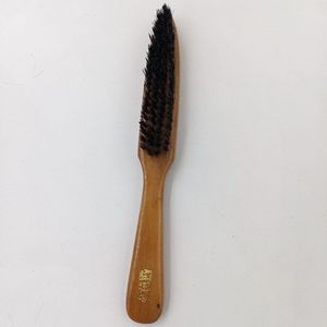 Houten Handvat Varkenshaar Baard Borstel Kam Hair Styling Tool