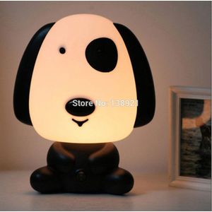 Tafel Lampen Babykamer Cartoon Night Slapen Light Kids Bed Lamp Nacht Slapen Lamp met Panda/Hond/Beer vorm EU/US Plug