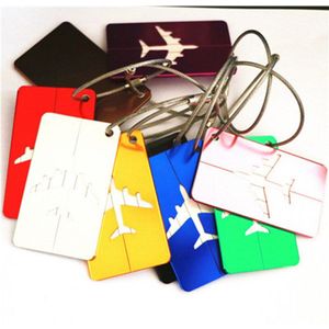 Aluminium Bagage Tags Bagage Naam Tags Koffer Adres Label Houder Reizen Accessoires