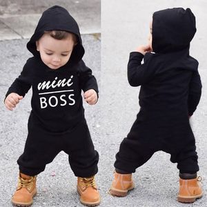 Peuter Kids Baby Brief Jongens Meisjes Hoodie Outfits Kleding Romper Jumpsuit Baby Winter Herfst Lange Mouw Jumpsuit Hoodies Baby