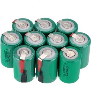 2-16 stuks Anmas Power Groene 1.2 V 4/5 SC Sub C 2200 mAh Ni-CD nicd Sub C Oplaadbare Batterijen