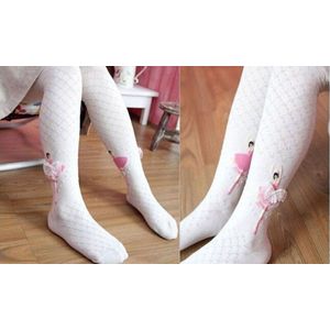 3-10 Jaar Meisjes Panty Ballet Stijlen Kids Meisjes Kinderen Panty Leuke Dans Kant Meisje Fluwelen Magic Panty Kousen voor Meisjes