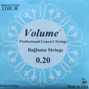 Beroep al Lange Hals Saz Baglama Strings Ball End Set VS-404L