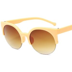 Cat Eye Zonnebril Vrouwen Luxe Vintage Zonnebril Vrouwelijke Bril Voor Vrouwen Gafas De Sol Uv400