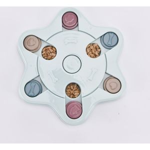 Hond Puzzel Speelgoed Kleine Hond Opleiding Speelgoed Trage Voedsel Kom Lekkende Voedsel Beloning Game Disc Board Puppy Voedsel Feeder dispenser