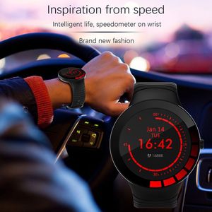 E3 Smart Horloge Mannen IP68 Waterdichte Full Touch Screen Siliconen Band Relogio Smartwatch Voor Android Ios Sport Fitness Horloges