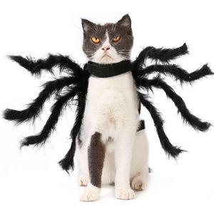 Pet Kostuum Voor Halloween Spider Transfiguratie Jurk Up Leuke Hond Kostuum Halloween Persoonlijkheid Grappig Halloween Kostuum Voor Kat