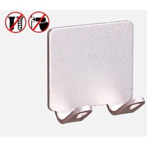 Ruimte Aluminium Punch Gratis Handleiding Scheermes Rack Opslag Haak Mannen Scheren Scheerapparaat Plank Muur Gemonteerde Scheermes Houder Badkamer Accessoires