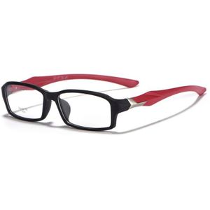 Zerosun Wit Brillen Frame Mannelijke Sportbril Mannen Ultra Light Prescription Bril Bijziendheid Dioptrie Optische Eyewear Black