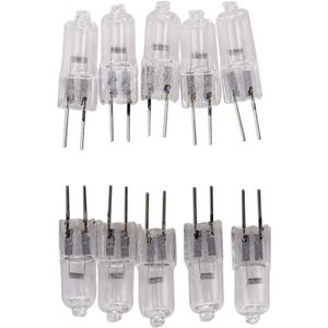 10Pcs 12V 35W G4 Gloeilampen Geplaatst Kralen Kristallen Lamp Halogeen Lampen Indoor Verlichting Lampen Globe Lot jc Led