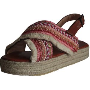 Strand Zomer Schoenen Vrouwen Open Teen Enkel Kwastje Kralen Schoenen Dikke Bodem Romeinse Sandalen сандали женские #629G