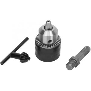 1.5-13mm 1/2-20UNF Lichtgewicht Hand Type Sleutel Boorkop met SDS Vierkante Schacht Adapter Elektrische hamer Converter Set