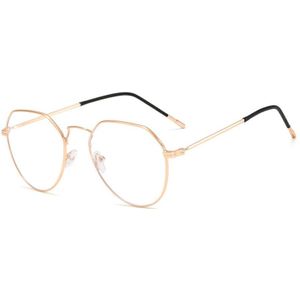 Bril Anti Blauw Licht Brilmontuur Ultralight Metalen Ronde Optische Sepectacles Mannen Vrouwen Computer Bril Brillen Eyewear