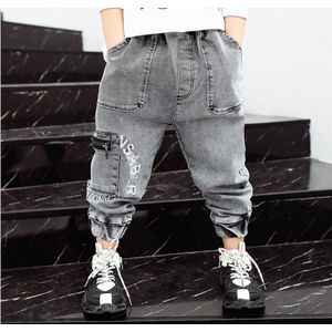 Kids Jeans Broek Kinderen Jeans Voor School Lente Herfst Novelty Tiener Kleding Voor Jongens Jeans Casual Cargo Broek 2-8 Jaar