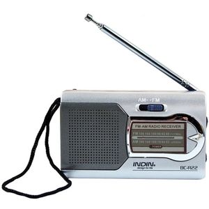 Mini Draagbare BC-R22 Radio Handheld Digitale Am/Fm Telescopische Antenne Radio Wereld Ontvanger Voor Joggen Wandelen En Reizen