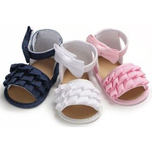 Baby Meisje Sandalen Peuter Kinderen Meisje Schoenen Anti-slip Sandalen Bloem Schoenen Zomer Wieg Schoenen