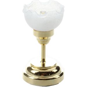 Led Plafondlamp Miniatuur Voor Poppenhuis 1/12-Golden