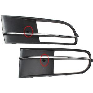 Chrome Front Links Rechts Bumper Lagere Mistlamp Lamp Roosters Cover Voor VW Beetle Cabrio 13- 15 5C5853665D 5C5853666D