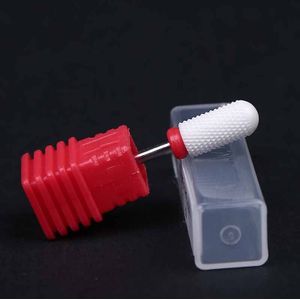 1 Stuk Professionele Roze Blauw Zwart Rood Kleuren Keramische Steen Nail Boren Grit 3XC + 2XC + Xc + C + M + F Beglazing Machine Nail Boor
