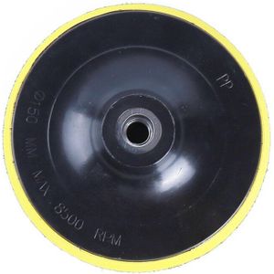 Steunschijf Auto Polijstmachine Bonnet Dia 3 &#39;4&#39; 5 &#39;6&#39; 7 &#39;Inch Haakse Slijper Wiel sander Papier Disc Auto Polijsten Tool