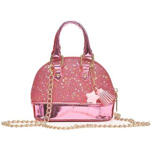 Little Girls 'Pailletten Handtassen Prinses Crossbody Bag Mini Satchel Cadeaus Voor Meisjes Peuter Kids (Roze)