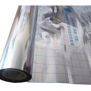2 Vierkante Meter Energiebesparende Aluminium Folie Isolatie Spiegel Reflectie Film Voor Elektrische Vloerverwarming