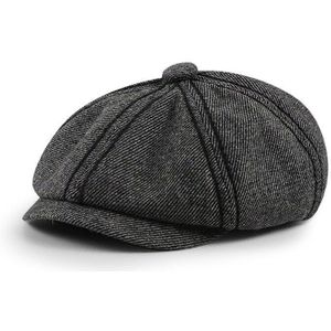 Uspop Baretten Voor Mannen Vintage Achthoekige Cap Mannelijke Herfst Winter Krantenjongen Caps