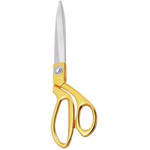 Vintage Roestvrij Staal Op Maat Schaar voor Stof Kleding Maat Schaar Golden Sharp Blade Accessoire Shear Naaien Gereedschap