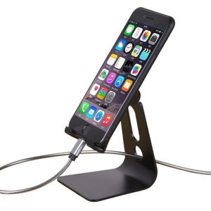 Desktop Cradle Dock Horloge TV Ondersteuning Mobiel stand Mobiele Telefoon Houder voor iphone/Samsung/Huawei/Vivo/Oppo