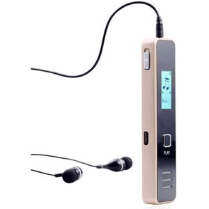 Digitale Voice Recorder 20-Uur Opname MP3 Speler Dictafoon Professionele Mini Voice Recorder Zonder Tf Card