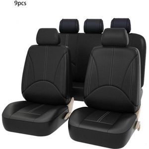 9 Stks/set Universele Auto Seat Cover Kussen Auto Interieur Accessoires Auto Seat Beschermers Waterdicht Stofdicht Auto Seat Cover