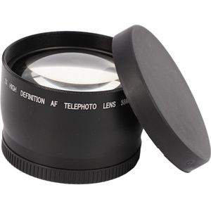 58Mm 2X Tele Camera Lens Voor Canon Eos 1200D 1100D 700D 650D 600D 550D 500D 60D 70D 7D 6D camera