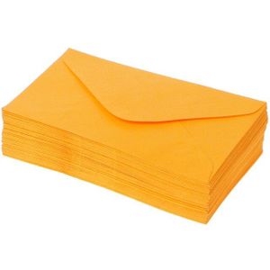 50 Pcs Retro Lege Mini Papier Enveloppen Bruiloft Uitnodiging Wenskaarten