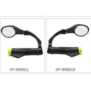 Verstelbare Flexibele Rvs Lens Bike Achteruitkijkspiegel Voor Mtb Stuur Side Veiligheid Racefiets Fietsen Achteruitkijkspiegels