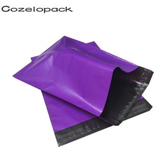 100pcs 6x9inch Roze Poly Mailer 15x23cm Zelfklevende Post Mailing Pakket Mailer Lijm seal