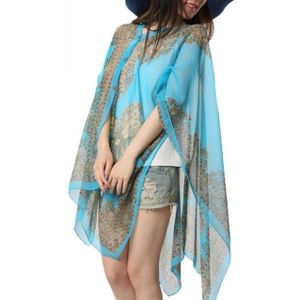 Chiffon Overhemd Zon Kleding Sjaal Vrouwen Lange Dunne Blouse Lange Mouwen Kleding Toerisme Zonnebrandcrème Overhemd