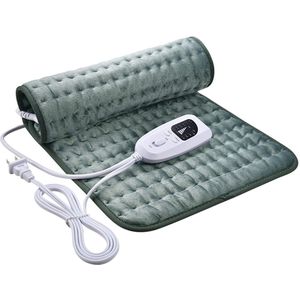 Elektrische Verwarming Pad - Flannel - 6 Warmte Instellingen - Voor Schouders Hals Voet
